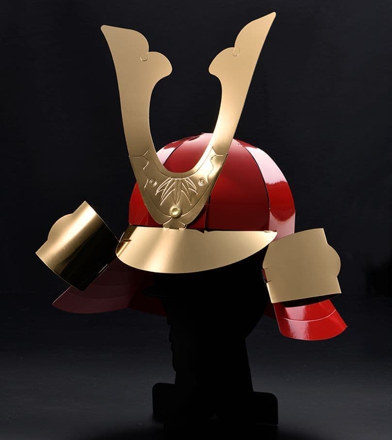 'SAMURAI KABUTO' 鍬形　赤